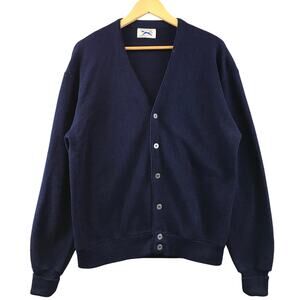 Vintage The Fox Collection Cardigan Sweater Size L Regular knit